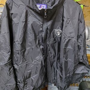 Black Raiders Windbreaker Jacket
